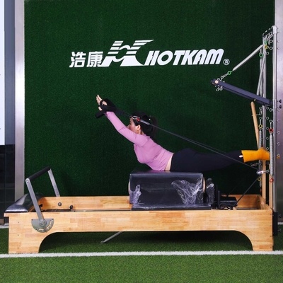 Máquina agazapada profunda cargada del reformador de Pilates del equipo del ejercicio de 200kg Pilates