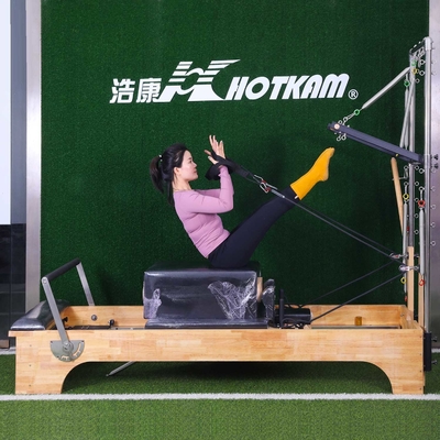 Máquina agazapada profunda cargada del reformador de Pilates del equipo del ejercicio de 200kg Pilates