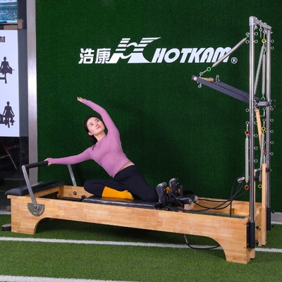 Máquina agazapada profunda cargada del reformador de Pilates del equipo del ejercicio de 200kg Pilates