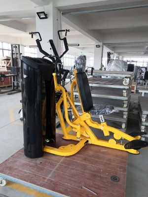 Máquina comercial de plata 1640*1500*1480m m del rizo del bíceps del equipo del gimnasio del etc