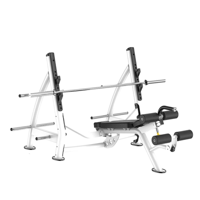 Banco de peso de encargo del gimnasio de Logo Exercise Muscle Metal Decline
