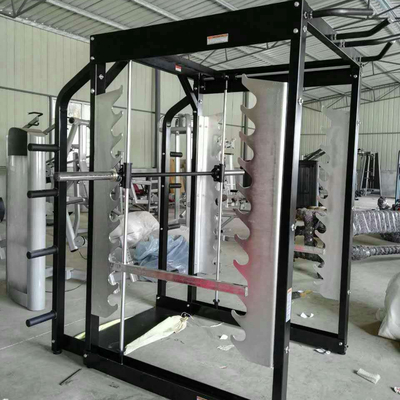 Cuadrado profundo 3D Smith Machine Multi Gym 360kg de la cruce del cable