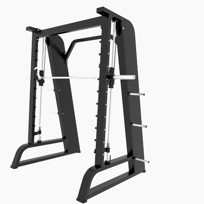 Posición en cuclillas completa multifuncional Smith Machine del Barbell del pórtico