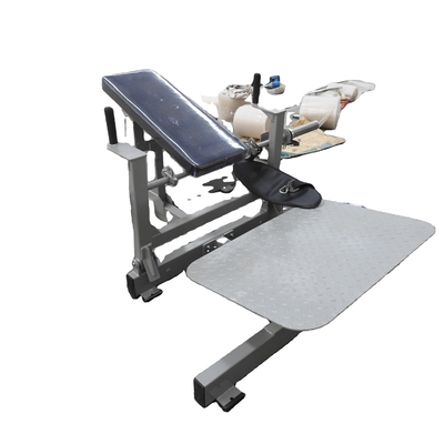Capa de acero del polvo del gimnasio de la máquina del ejercicio del empuje de la cadera de HOTKAM