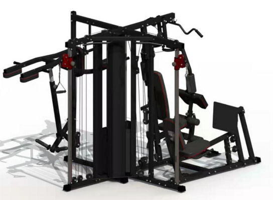 Máquina multifuncional 8 del gimnasio del ejercicio casero en 1 gimnasio multi de la estación