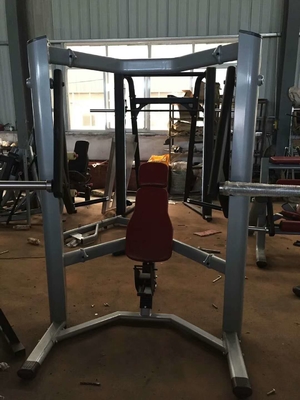 Máquina oval del gimnasio del banco del deporte del tubo de la prensa del pecho de la pendiente