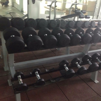 La pesa de gimnasia de goma de la pesa de gimnasia de la aptitud 200KG fijó al instructor integrado del gimnasio