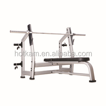 Banco de peso profesional del tubo de la aptitud del equipo oval del gimnasio 85kg