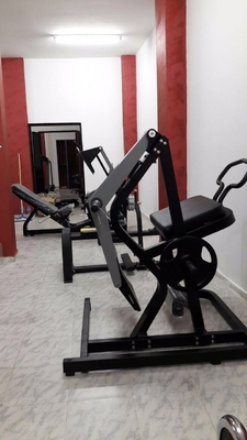 Máquina libre 125kg del contragolpe de la parte posterior del equipo del gimnasio del peso del tubo de acero