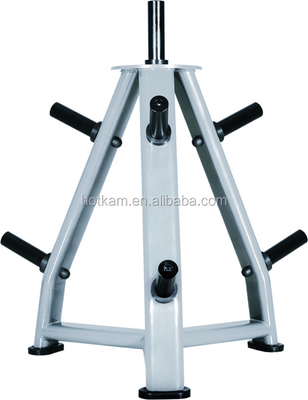 accesorios de la aptitud del gimnasio de 780*780*1100m m alrededor del estante del árbol de la placa del peso del tubo