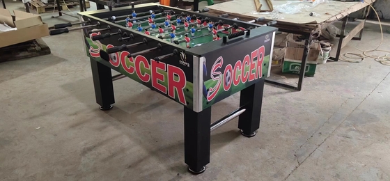 Tabla de juego de fútbol de color personalizable con riel de MDF de pelota ABS