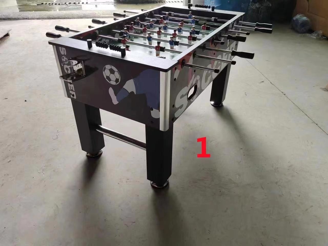 Tabla de juego de fútbol de color personalizable con riel de MDF de pelota ABS